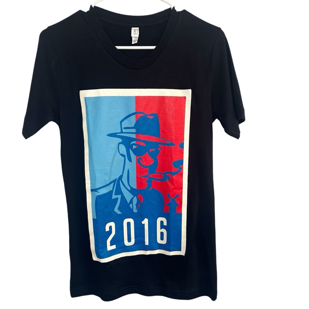 Dutch Bros VINTAGE Medium Black Dutch Mafia 2016 Red + White + Blue DB 1992